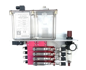 同心管图尔微量润滑装置-PLC控制版